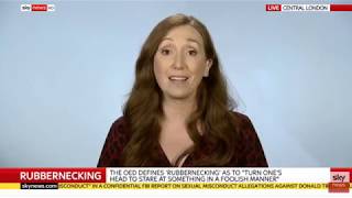 The Psychology of Rubbernecking - Honey Langcaster-James on Sky News