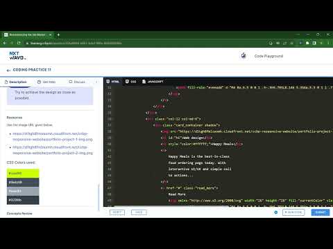 Portfolio Website Projects Section | Coding Practice 11 | HTML, CSS, Bootstrap | NxtWave | ccbp 4.o