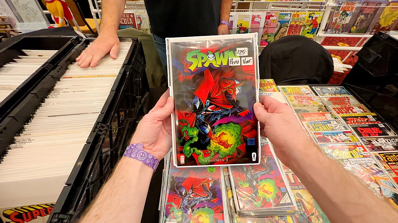 The Hunt for Rare COMIC BOOKS at Big Apple Comic Con - CHRISTMAS CON 2025