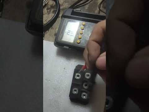 Video cách đo và kiểm tra diode cầu khối 3 pha - youtube