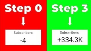 How to Grow New Channel on YouTube -in 3 Steps Only (GUARANTEED) // Grow from 0 Subscribers in 2023
