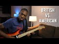 British Guitar Players vs. American Guitar Players