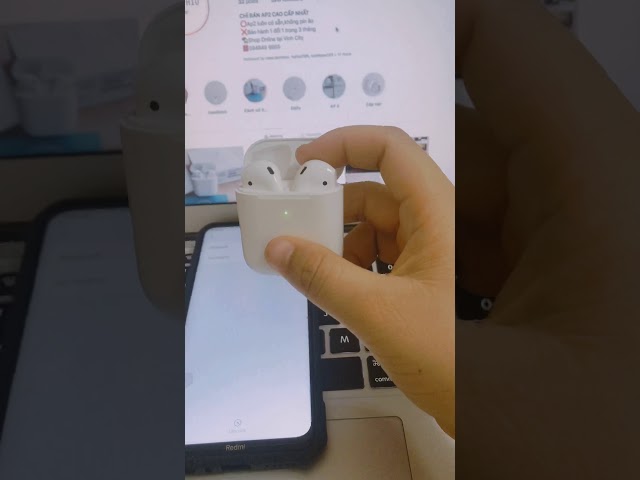 Cách kết nối airpods với điện thoại android