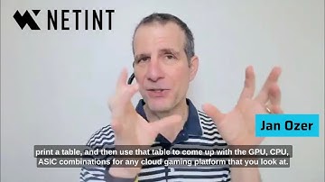 NETINT Technologies about cost per stream with proper mix of GPU, CPU and ASIC-based VPU