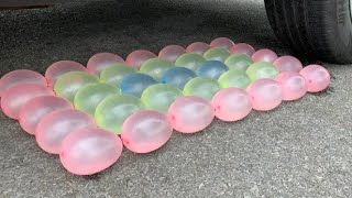 Crushing cruenchy & Soft Things by Car! Experiments Car Vs Balloons, Bharthdy Balloon,Coca cola Mojo