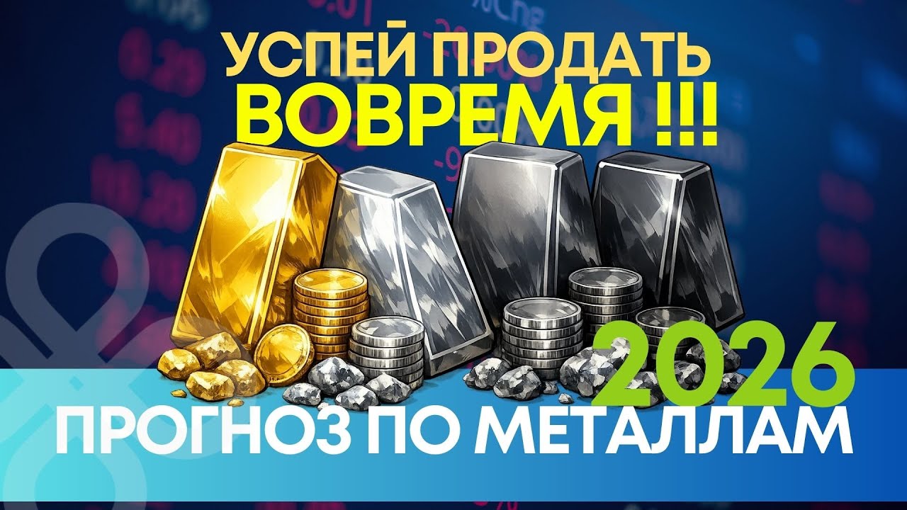 Металлы 2026: УСПЕЙ ПРОДАТЬ ВОВРЕМЯ | Прогноз