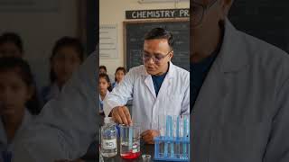 Effect of acid on blue litmus paper experiment#science #experiment #litmuspaper #subscribe #like