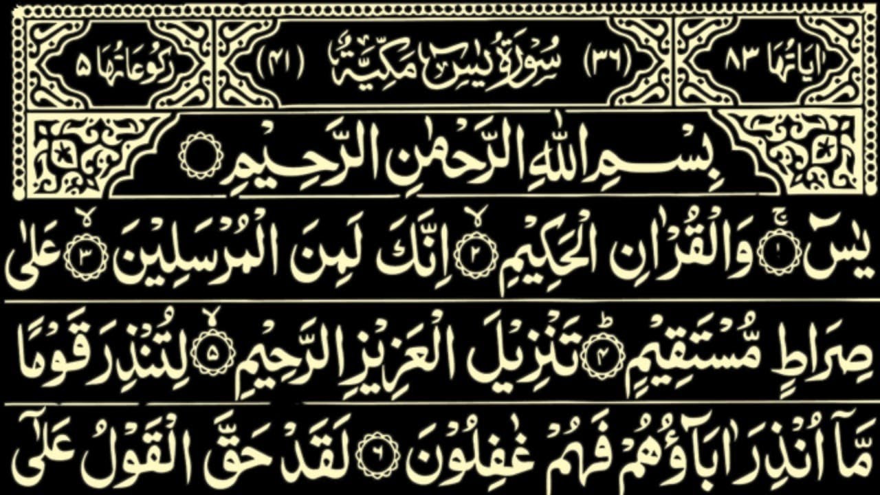 Surah Yaseen 3 Times Recitation | Episode 140 | Beautiful Quran Tilawat | Heart Touching Voice