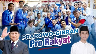 LAGU PRABOWO GIBRAN PRO RAKYAT (Video Lyrics)