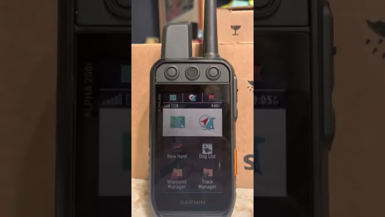 Garmin Alpha 200i walkthrough (pt 1)