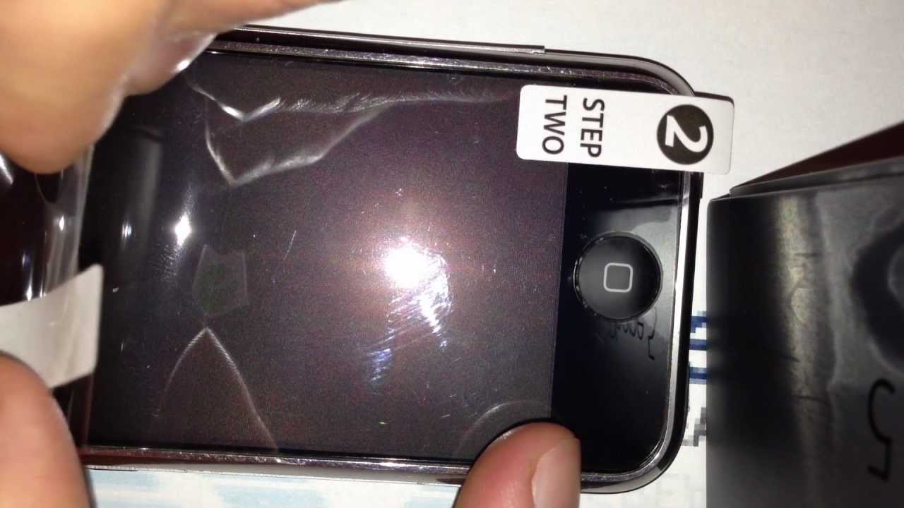 DealExtreme Changing Screen Protector iPhone 2G смяна на протектор