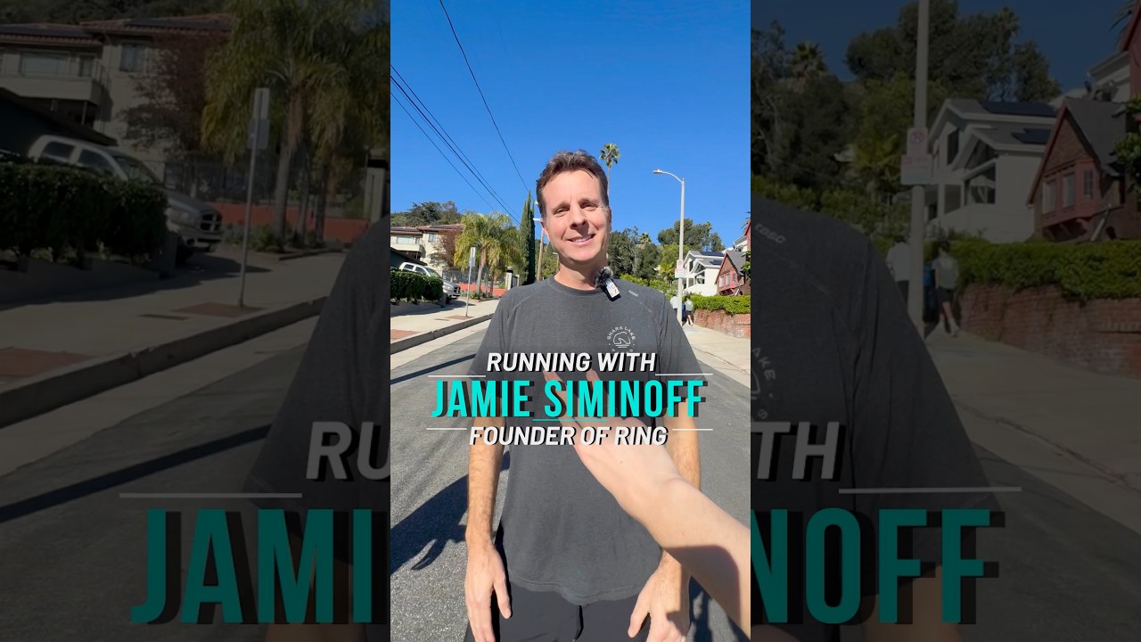 Running with Jamie Siminoff, founder of Ring! #katemackz #katemackzinterviews