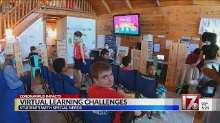 Virtual learning challenges for students with special needs
