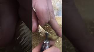 Wavy background Bulunmaz PCD tool #diamondring #diamond #engagementring #weddingring