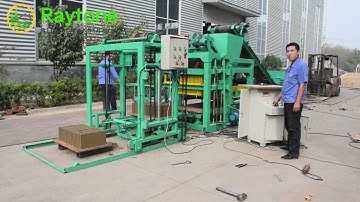 QT4-25 Mechanical Automatic Concrete Block Making Machine