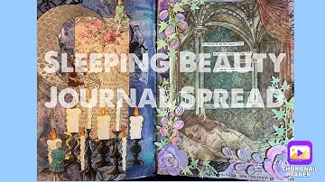 Funkie Junkie Challenge: Die-Na-Mite: Art Journaling with Tim Holtz Sizzix Dies and Distress