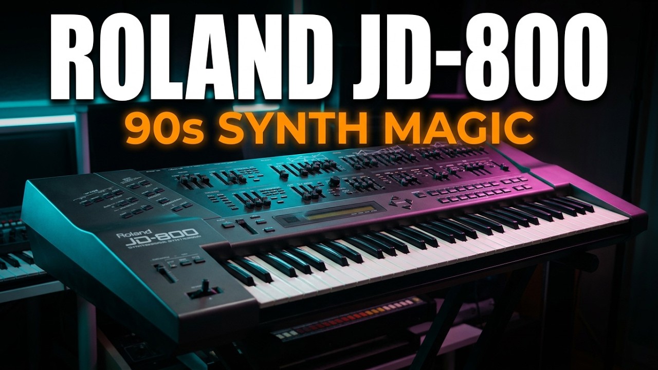 Roland JD-800 Sound Demo | 90s Synth Magic – My Favorite Sounds
