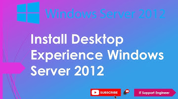 How to install desktop experience on windows server 2012 | IT Support Engineer | Server | omarict