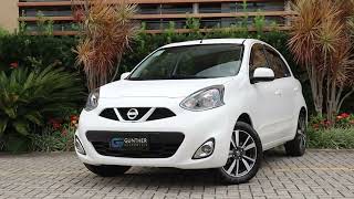 NISSAN MARCH 1.6 AUTOMÁTICO 2018 | GUNTHER AUTOMÓVEIS NISSAN MARCH 1.6 AUTOMÁTICO 2018 | GUNTHER AUTOMÓVEIS