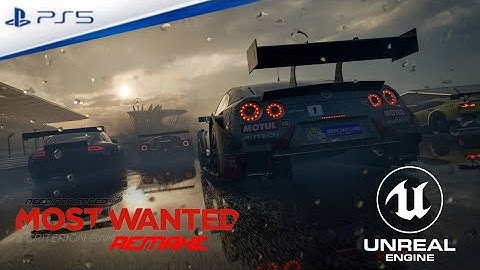 Need for Speed Most Wanted Remake - Unreal Engine 5 Amazing Showcase l Concept Trailer