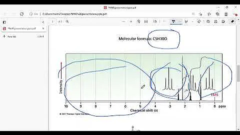 Organic Chemistry II - Solving a Structure Based on IR and NMR Spectra