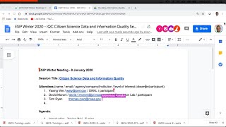 Citizen Science Data and Information Quality