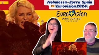 Nebulossa - Zorra | Spain 🇪🇸 | Eurovision 2024 | 🇩🇰REACTION