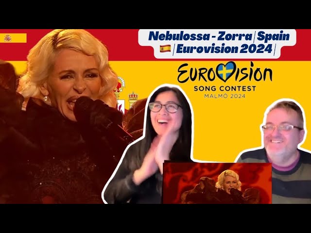 NEBULOSSA - ZORRA REACTION 🇪🇸 Spain Eurovision 2024 