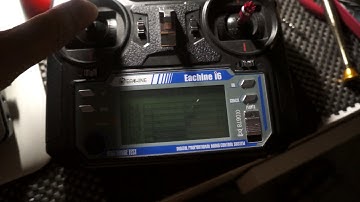 Faulty EACHINE I6 Transmitter or I miss something ?