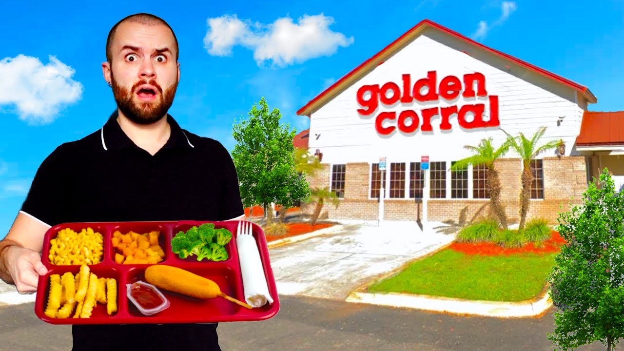 Eating at the WORST RATED Golden Corral BUFFET in my area!