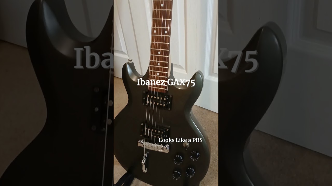 Ibanez GAX 75 wanted to copy PRS SE in the 2000s
