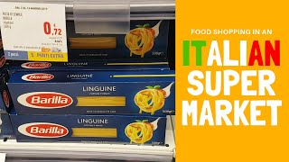 Inside an Italian supermarket - Rome