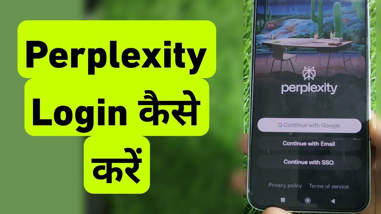 How To Login & Create Account in Perplexity App || Perplexity Me Login ...