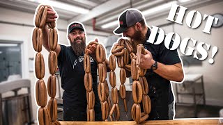 How to Make Hot Dogs at Home (with a BONUS Archery Challenge!) | By The Bearded Butchers!