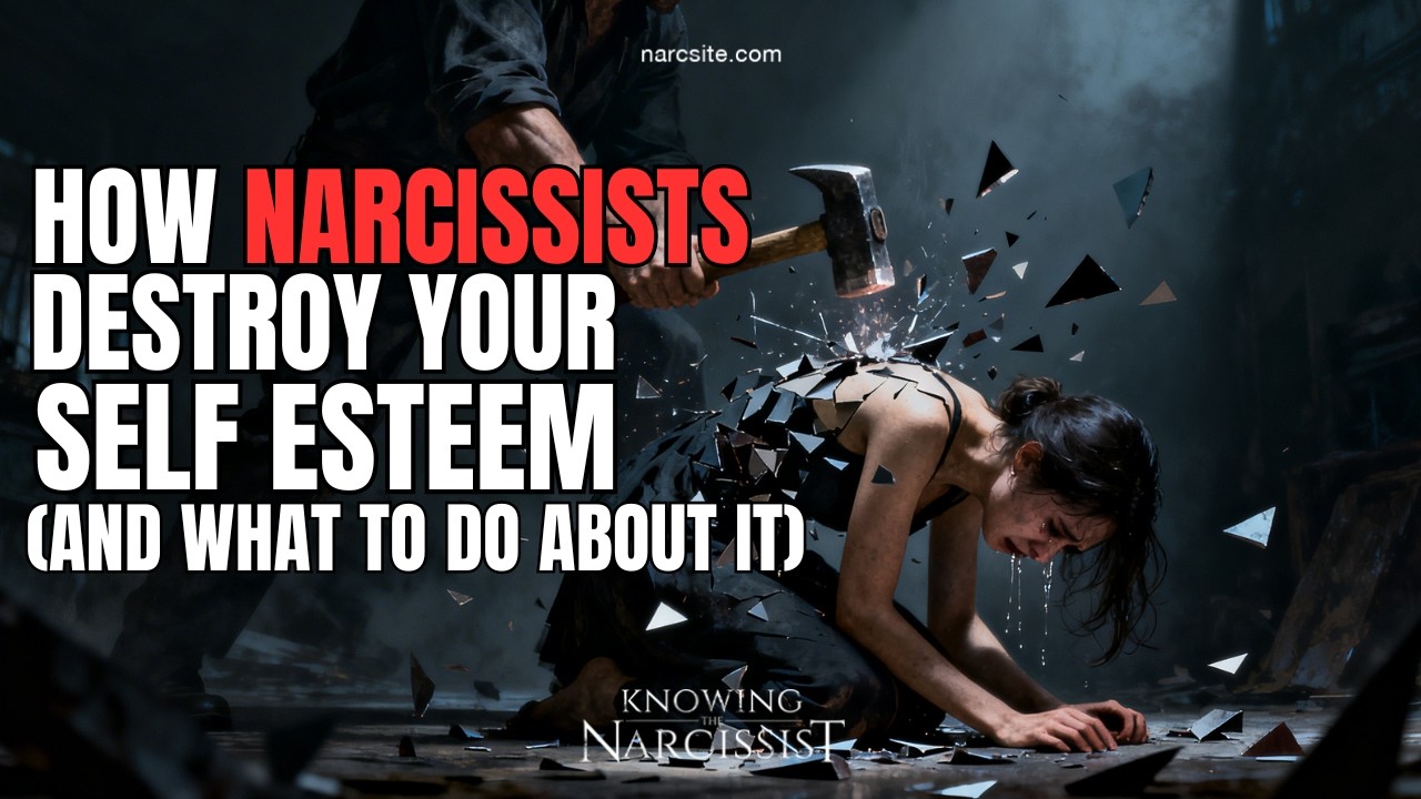 How Narcissists Destroy Your Self Esteem (And What To Do About It)