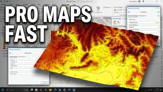 Raster Operation: Slope, Aspect, Hillshade, Contour in ArcGIS Pro