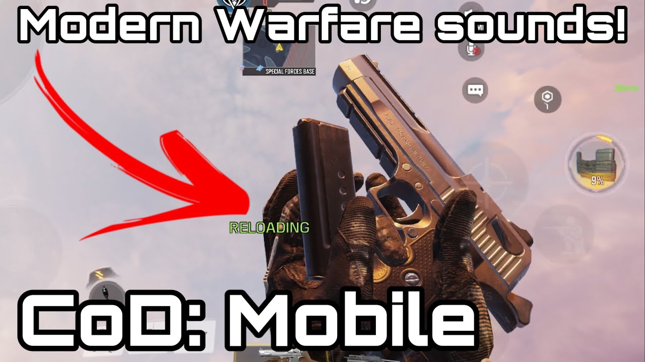 CoD: Mobile (.50GS) with Modern Warfare (.50GS) sounds