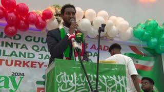 Hadljeedintii Safiirka Somaliland Ee Dalka Turkiga Munaasibada 18 May