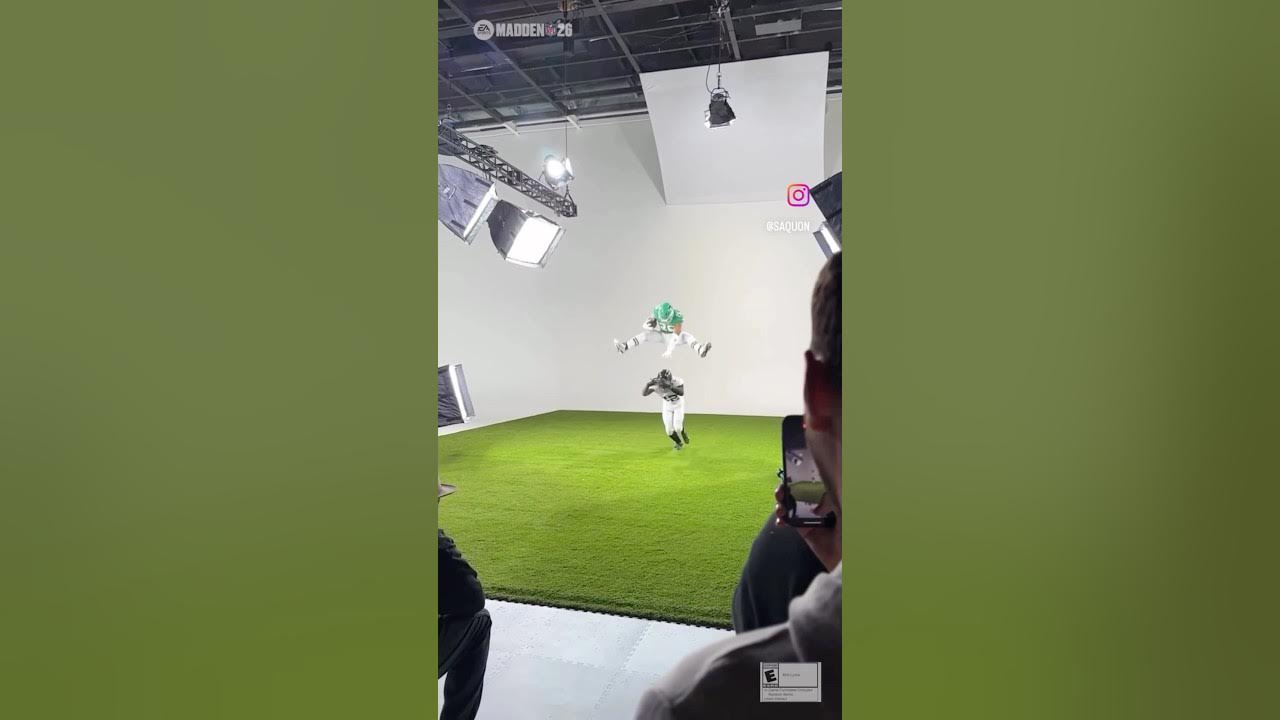 Saquon Barkley BEHIND THE SCENES for his Madden 26 cover 🔥 Saquon Barkley BEHIND THE SCENES for his Madden 26 cover 🔥