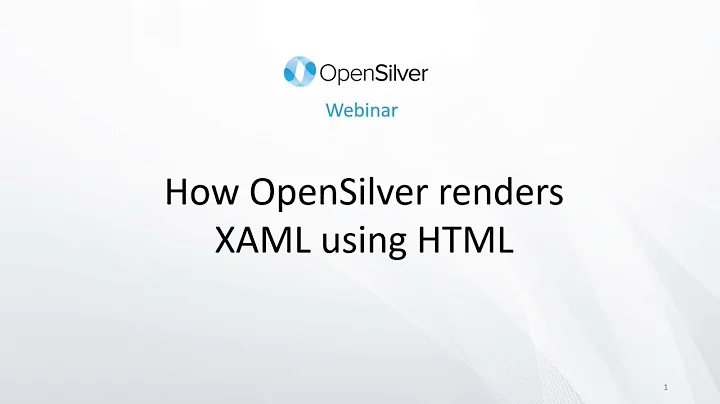 OpenSilver internals - How XAML is rendered to HTML