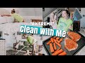 COOK AND CLEAN WITH ME!! // Solo Teen Mom of 2