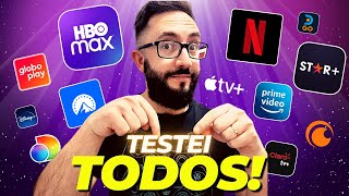 GUIA COMPLETO DOS STREAMINGS 2023! Qual É O Melhor Streaming? Qual O Melhor Custo Benefício?