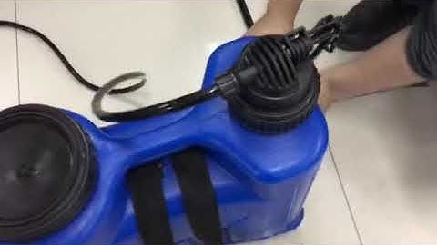 HOW TO INSTALL THE BACKPACK SPRAYER BY OZSTOCK.COM.AU