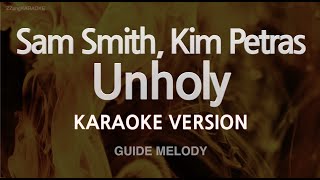 Sam Smith, Kim Petras-Unholy (Melody) (Karaoke Version)