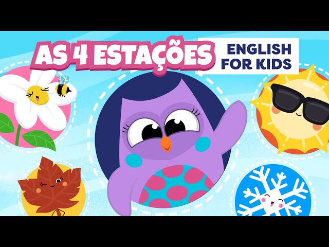 As estações do ano em inglês + 50 expressões para praticar 🌸😎🍁⛄