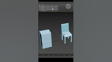 This Chair Started as a Box | 3ds Max Modeling Workflow ✨