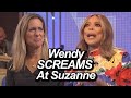 Wendy Williams SCREAMS at Suzanne Again! So Rude and So Nasty...