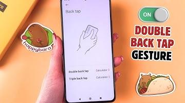 Poco F6 Pro: How to Enable and Use Double Back Tap Gesture