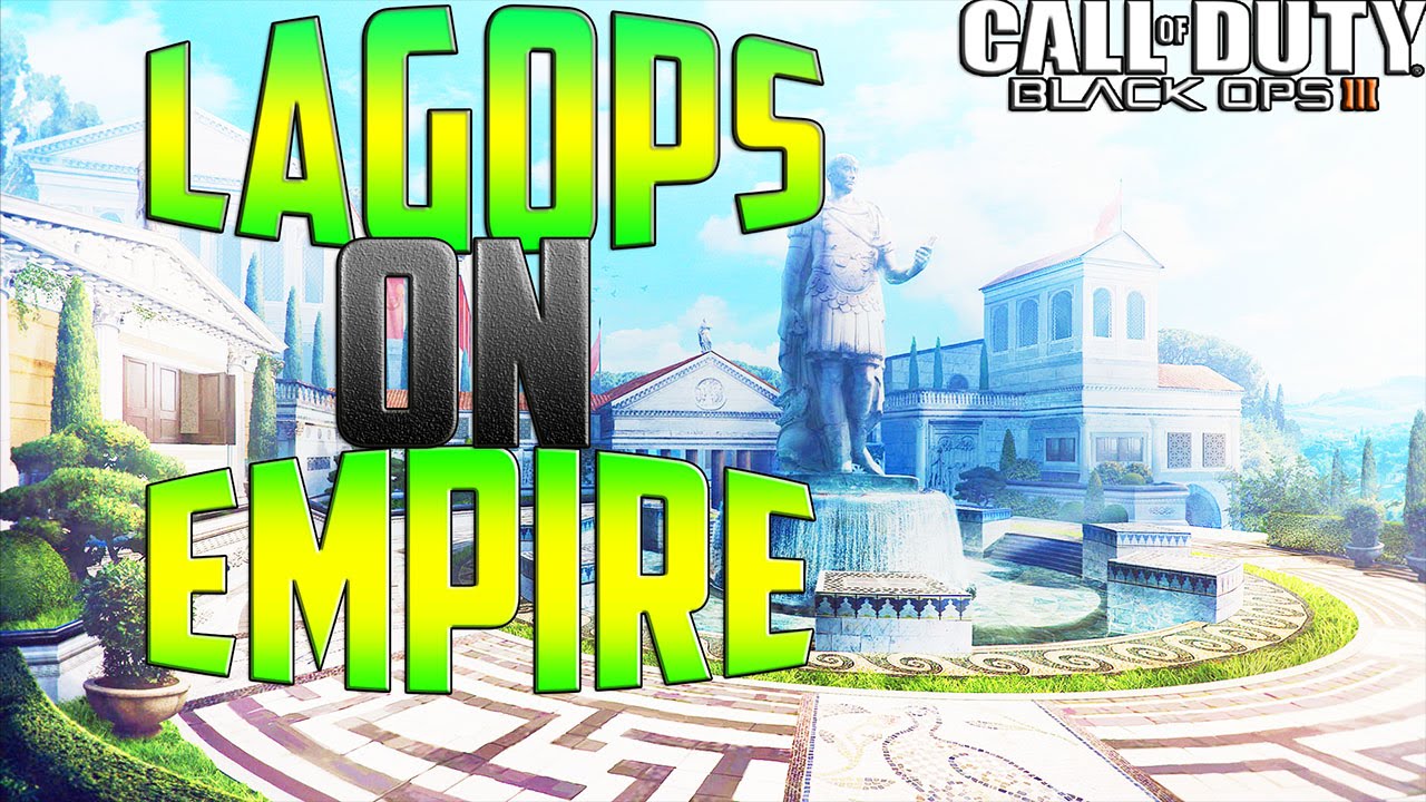 COD BO3 Lag Comp, Frame Drop and NOOBS OH MY! (NEW EMPIRE TDM GAMEPLAY