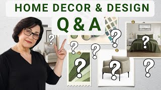 Answering Your Top Design Questions | Elegant & Practical Home Styling Tips